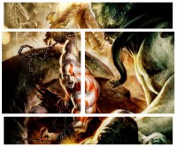 ADESIVO SKIN PS3 Super SLIM GoW + FRETE GRATIS